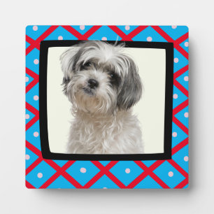 Shih Tzu customised photo frame plaque