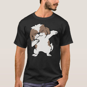 Shih Tzu Dabbing Love Shih Tzu Dogs T-Shirt