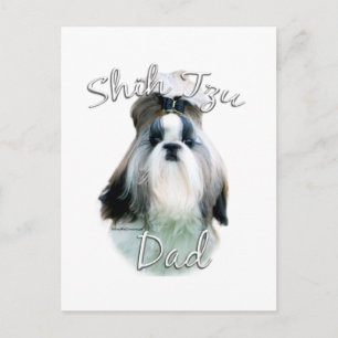 Shih Tzu Dad 2 Postcard