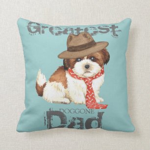 Shih Tzu Dad Cushion