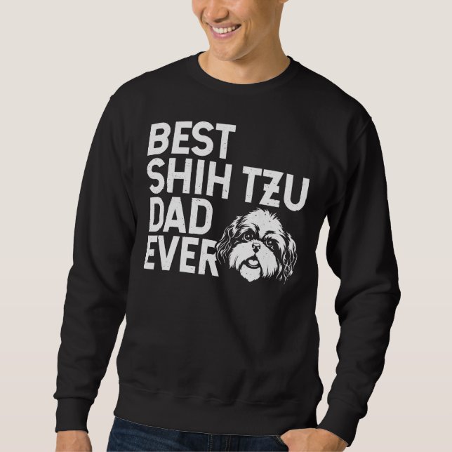 Shih Tzu Dad  For Men Boys Sweatshirt (Front)