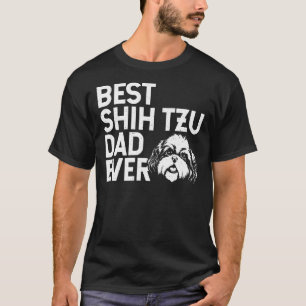 Shih Tzu Dad For Men Boys T-Shirt