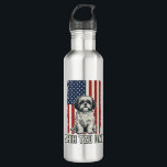 Shih Tzu Dad Patriotic Flag Vintage Dog Shirt_1 710 Ml Water Bottle<br><div class="desc">Shih Tzu Dad Patriotic Flag Vintage Dog Shirt_1</div>