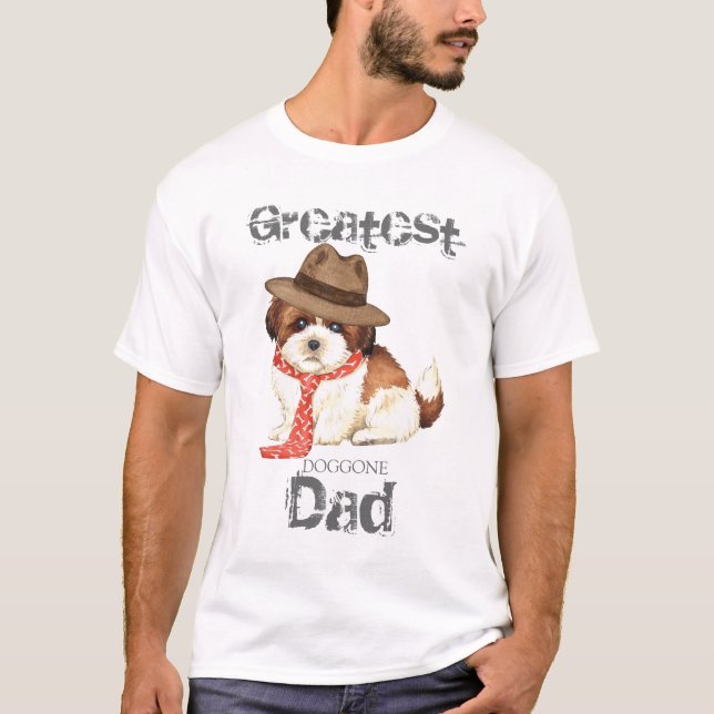 Shih Tzu Dad T-Shirt (Front)