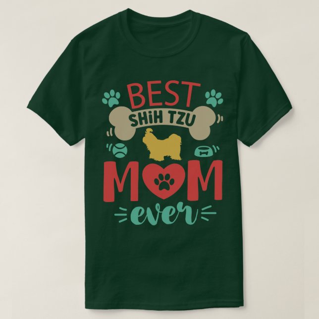 Shih Tzu Dog 2 T-Shirt (Design Front)