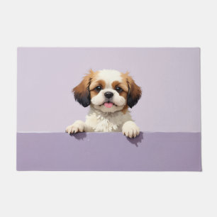 Shih Tzu Dog Doormat Art