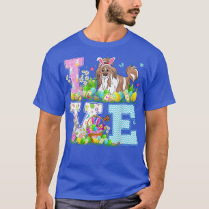 Shih Tzu Dog Easter Egg Hunt Funny Love Shih Tzu E T-Shirt