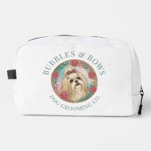Shih Tzu Dog Grooming Kit Wash Bag