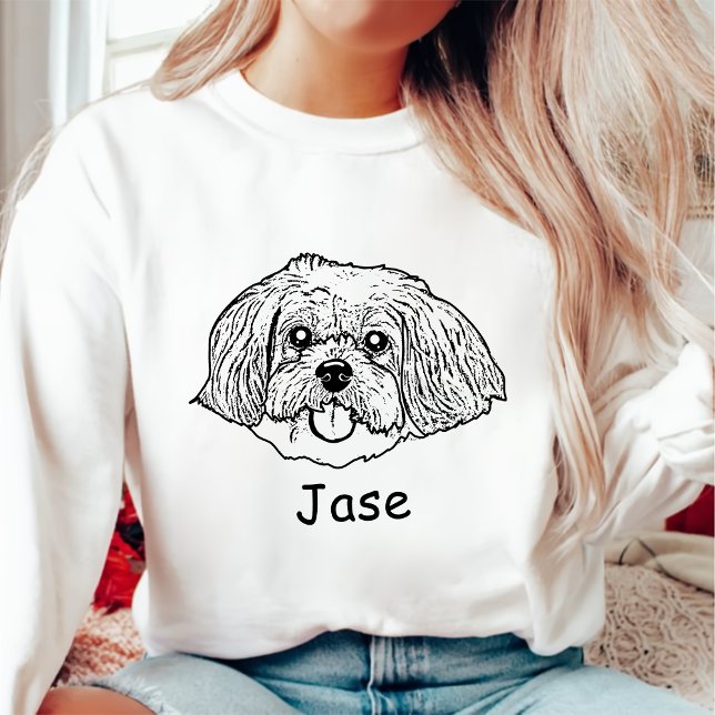 Shih Tzu Dog Personalised Pet Lover Sweatshirt (Creator Uploaded)