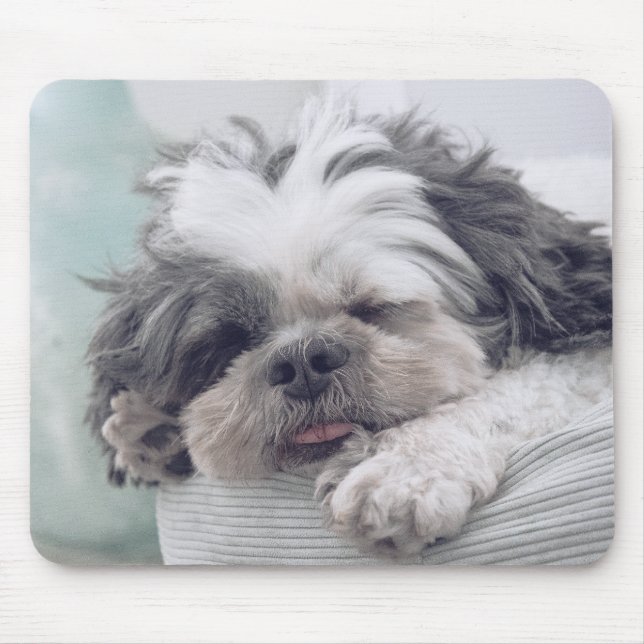 shih tzu, dog, pet mouse pad (Front)