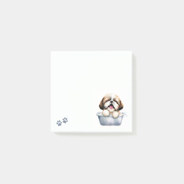 Shih Tzu Dog Post-it Notes (Front)