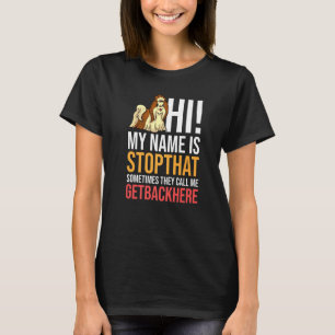 Shih Tzu Dog Puppies Owner T-Shirt