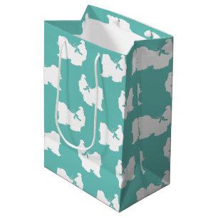 Shih-Tzu Dog Puppy Long Hair Medium Gift Bag