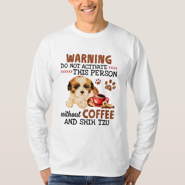 Shih Tzu Dog T-Shirt (Front)
