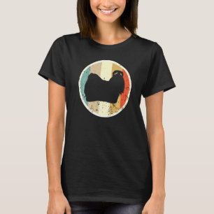 Shih Tzu Dog Vintage Retro Grunge Style T-Shirt