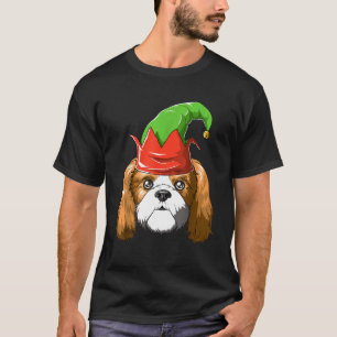 Shih Tzu Elf Hat Christmas Shih Tzu T-Shirt