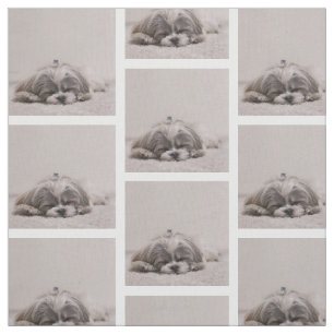 Shih Tzu Fabric for Dog Lovers