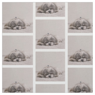 Shih Tzu Fabric for Dog Lovers