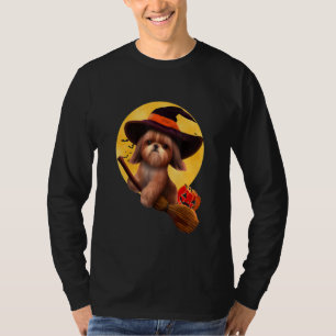 Shih Tzu Halloween Costume  Men Women Boys Girls D T-Shirt