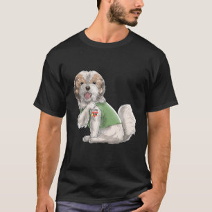 Shih Tzu I Love Mum Tattoo Dog Funny Mother's Day T-Shirt