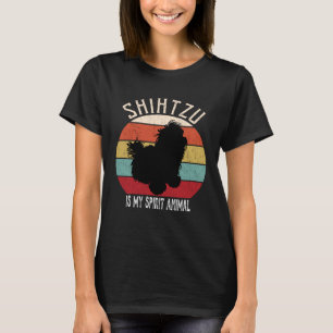 Shih Tzu is My Spirit Animal Dog  Men Women Kids T-Shirt