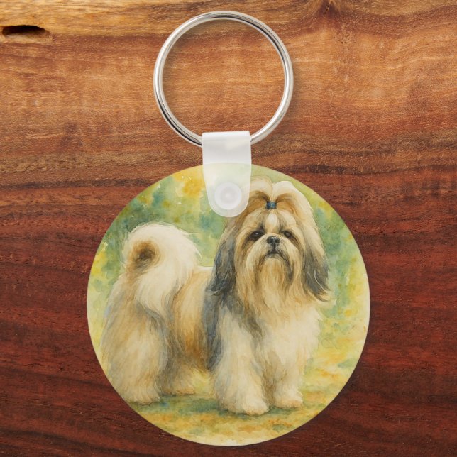 Shih Tzu Key Ring (Front)