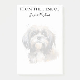 Shih Tzu Lover Monogrammed Notes