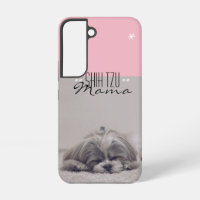 Shih Tzu Mama Samsung Case for Dog Moms