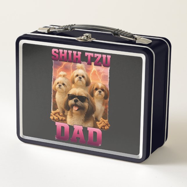Shih Tzu    Metal Lunch Box (Front)
