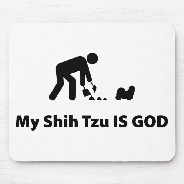 Shih Tzu Mouse Pad (Front)