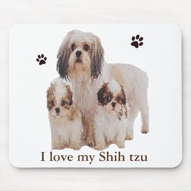  Shih tzu   Mouse Pad (Front)