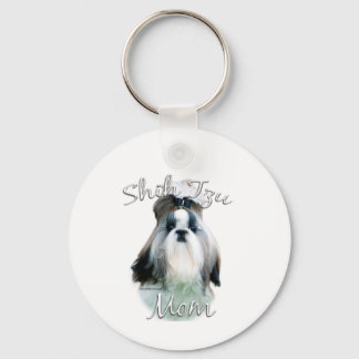 Shih Tzu Mum 2 Key Ring