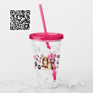 Shih Tzu Mum Acrylic Tumbler