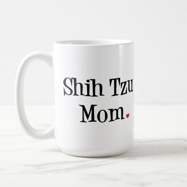 Shih Tzu Mum Mug (Left)
