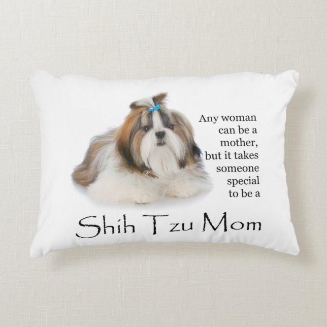 Shih Tzu Mum Pillow (Front)