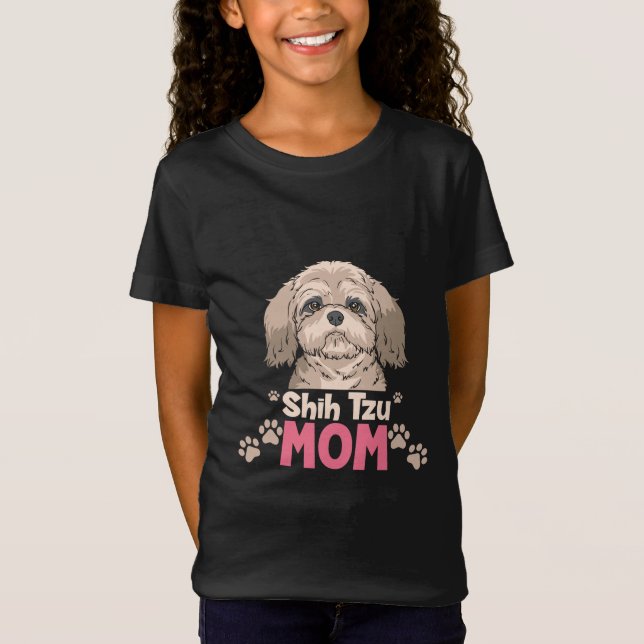 Shih Tzu Mum T-Shirt (Front)