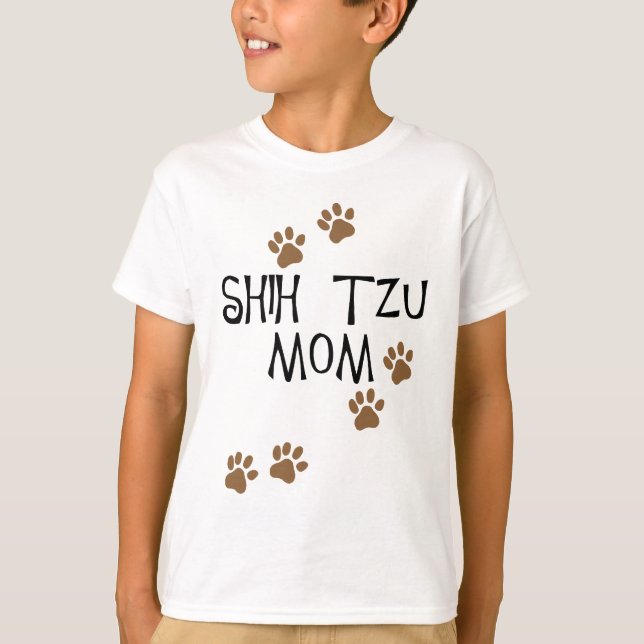 Shih Tzu Mum T-Shirt (Front)