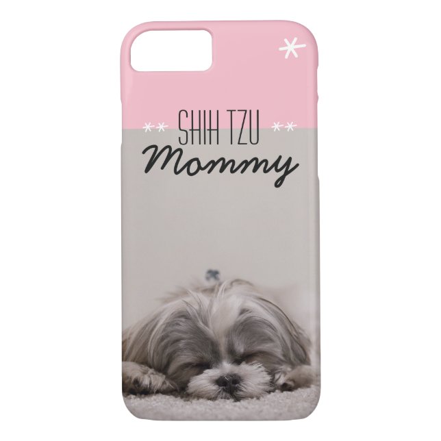 Shih Tzu Mummy iPhone Case (Back)