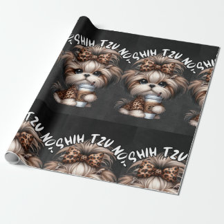 Shih Tzu Not Wrapping Paper