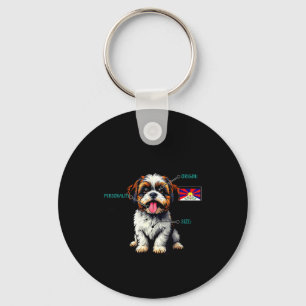 Shih Tzu Owner Funny Shih Tzu Lover Key Ring