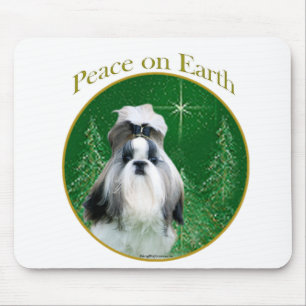 Shih Tzu Peace Mouse Pad