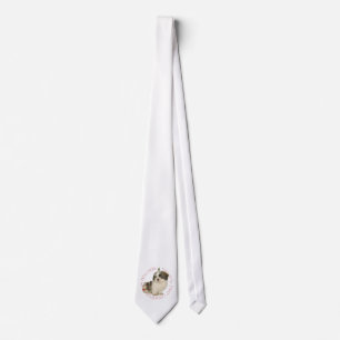 Shih Tzu Puppy First Christmas Tie