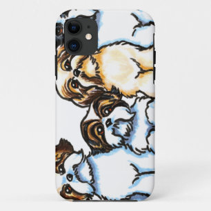 Shih Tzu Quartet Case-Mate iPhone Case