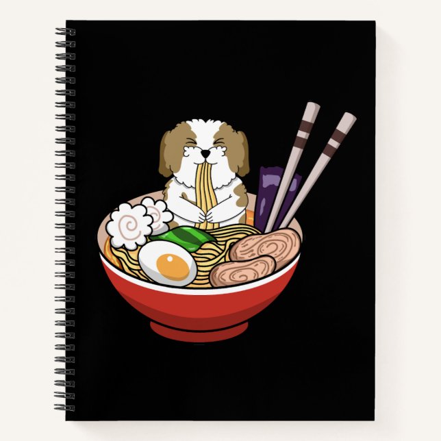 Shih Tzu Ramen Notebook (Front)