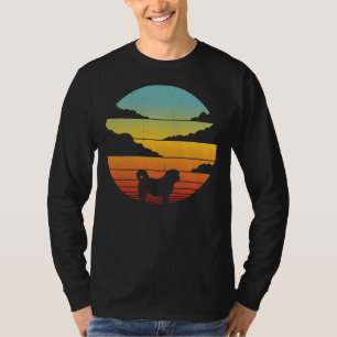 Shih Tzu Retro Vintage Sunset 60s 70s For Men Wom T-Shirt