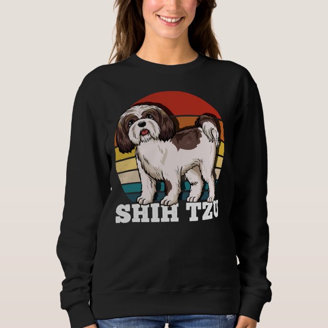 Shih Tzu Retro Vintage      Sweatshirt (Front)