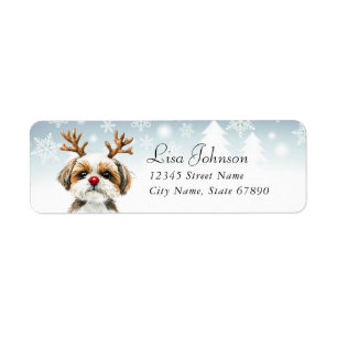 Shih Tzu Return Address Labels
