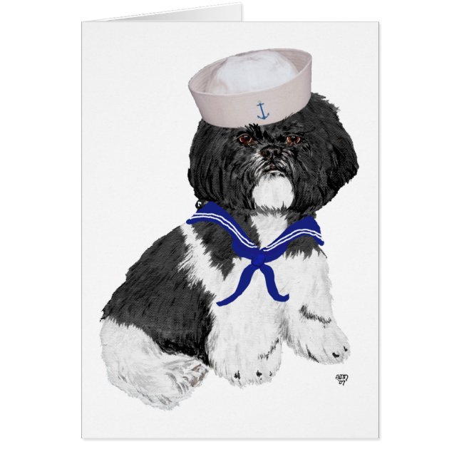 Shih Tzu Sailor (Front)