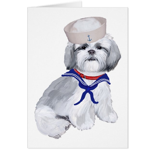 Shih Tzu Sailor (Front)
