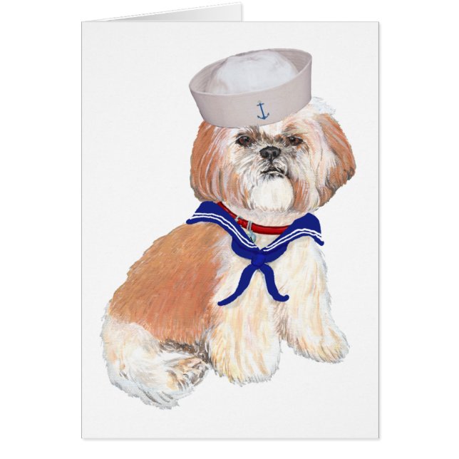 Shih Tzu Sailor (Front)